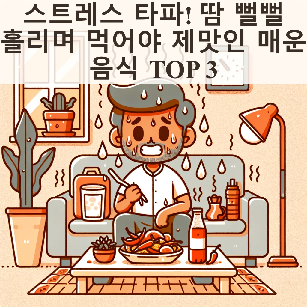스트레스 타파! 땀 뻘뻘 흘리며 먹어야 제맛인 매운 음식 TOP 3 Thumbnail