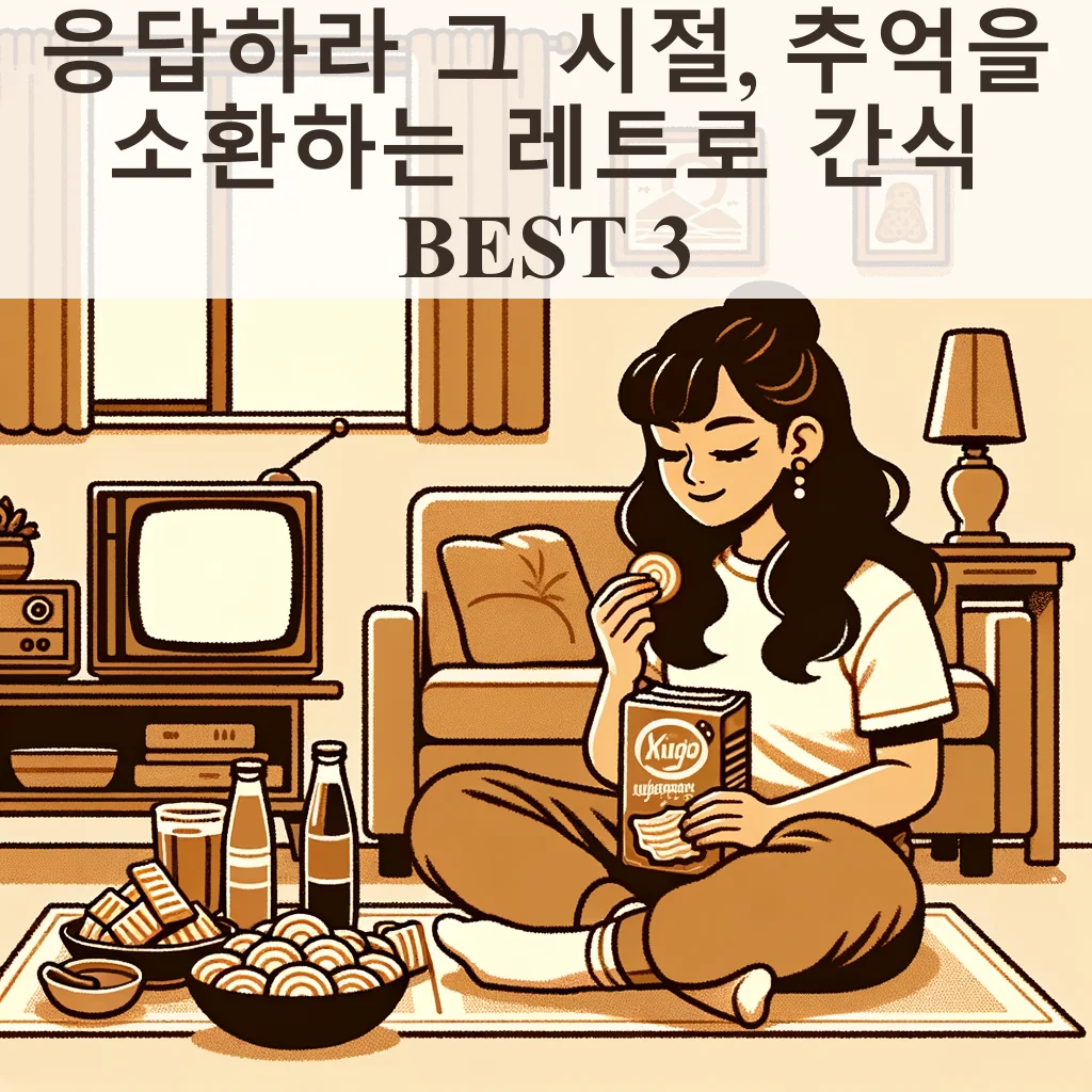 응답하라 그 시절, 추억을 소환하는 레트로 간식 BEST 3 Thumbnail
