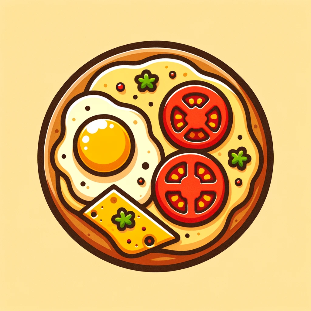 토마토 치즈 오믈렛